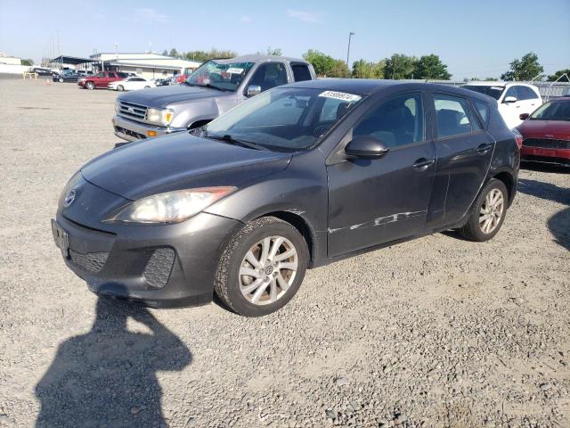 JM1BL1LP3D1799593 - 2013 MAZDA 3 I GRAY photo 1