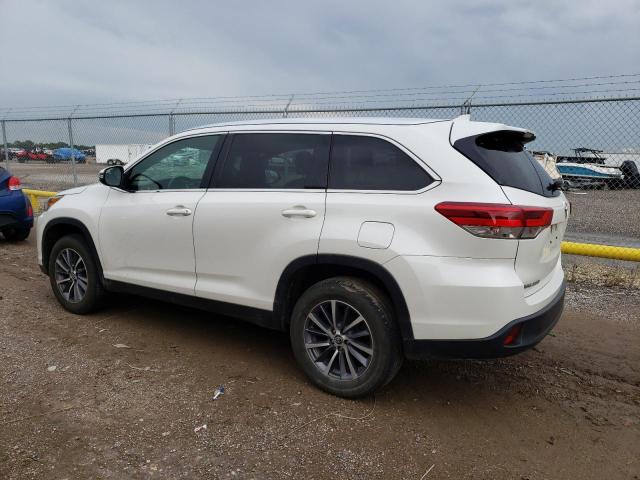 5TDKZRFH3KS557839 - 2019 TOYOTA HIGHLANDER SE WHITE photo 2