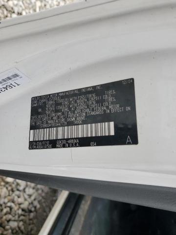 5TBRU34195S447729 - 2005 TOYOTA TUNDRA ACCESS CAB SR5 WHITE photo 13