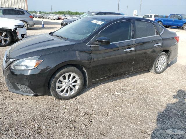 3N1AB7AP1HY226250 - 2017 NISSAN SENTRA S BLACK photo 1