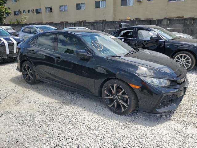 SHHFK7G4XJU217918 - 2018 HONDA CIVIC SPORT BLACK photo 4