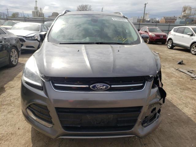 1FMCU0J93EUB77037 - 2014 FORD ESCAPE TITANIUM GRAY photo 5