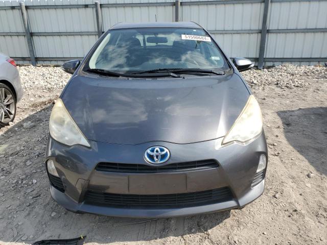 JTDKDTB34D1054388 - 2013 TOYOTA PRIUS C GRAY photo 5