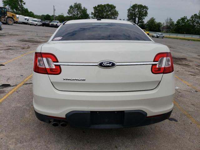 1FAHP2DW0BG149582 - 2011 FORD TAURUS SE WHITE photo 6