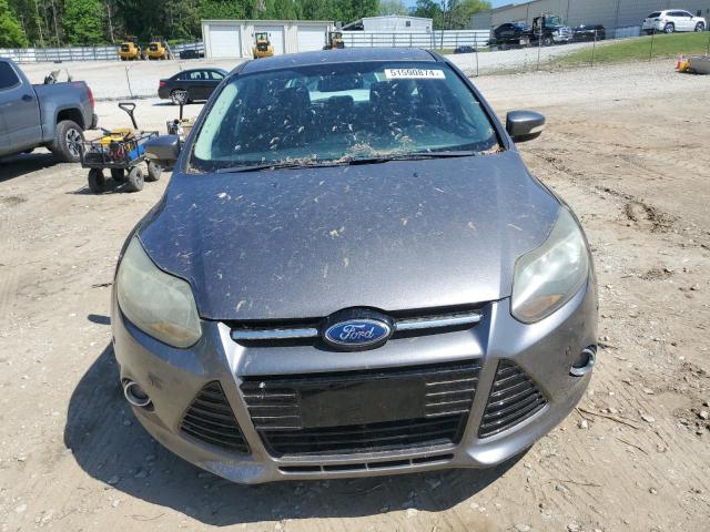 1FAHP3N28CL182520 - 2012 FORD FOCUS TITANIUM SILVER photo 5