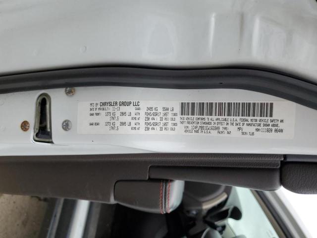 1C4PJMBS1EW163309 - 2014 JEEP CHEROKEE TRAILHAWK თეთრი ფოტო 13