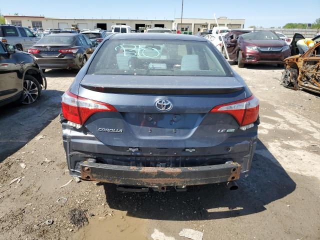 2T1BPRHE3EC082358 - 2014 TOYOTA COROLLA ECO GRAY photo 6