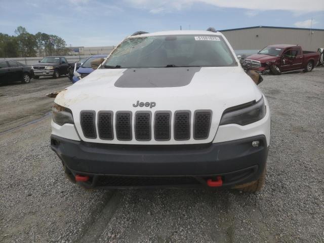 1C4PJMBX9KD256968 - 2019 JEEP CHEROKEE TRAILHAWK WHITE photo 5