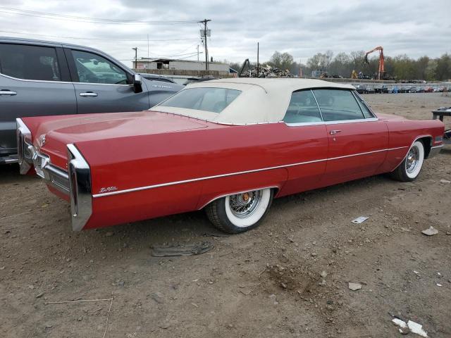 F6287812 - 1966 CADILLAC DEVILLE RED photo 3