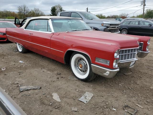 F6287812 - 1966 CADILLAC DEVILLE RED photo 4