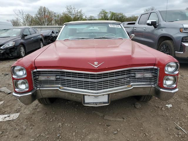 F6287812 - 1966 CADILLAC DEVILLE RED photo 5
