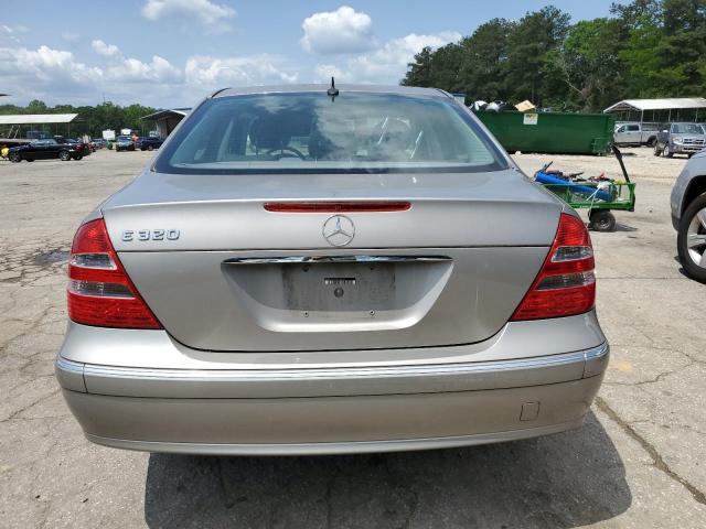 WDBUF65J24A434956 - 2004 MERCEDES-BENZ E 320 GRAY photo 6