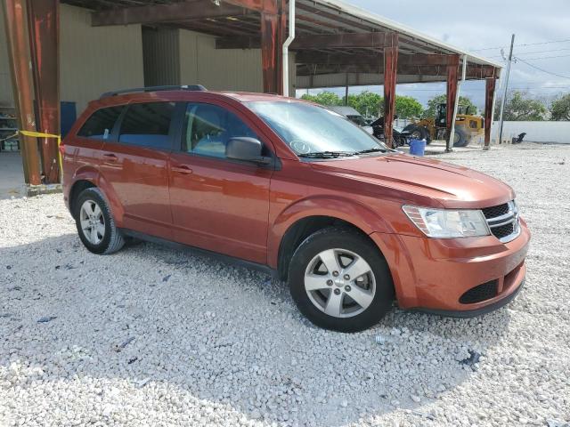 3C4PDCAB4DT646851 - 2013 DODGE JOURNEY SE ORANGE photo 4