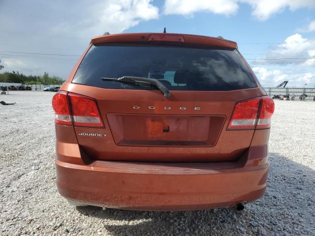 3C4PDCAB4DT646851 - 2013 DODGE JOURNEY SE ORANGE photo 6