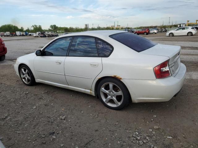 4S3BL626967208852 - 2006 SUBARU LEGACY 2.5I LIMITED WHITE photo 2