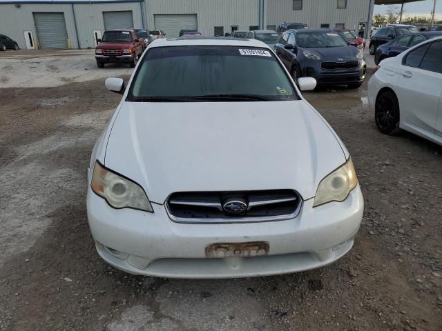 4S3BL626967208852 - 2006 SUBARU LEGACY 2.5I LIMITED WHITE photo 5