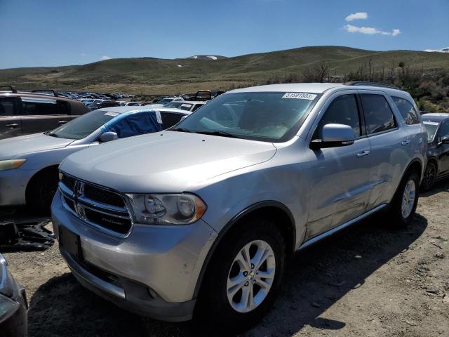 1C4RDJDG8DC637568 - 2013 DODGE DURANGO CREW SILVER photo 1