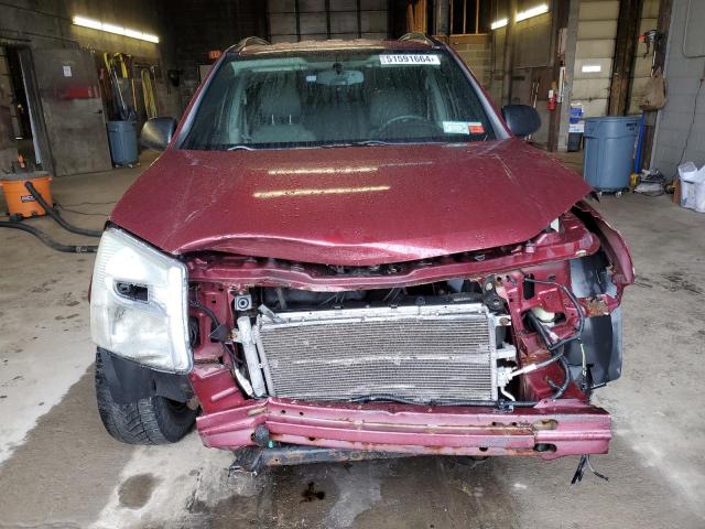 2CNDL23F486310123 - 2008 CHEVROLET EQUINOX LS BURGUNDY photo 5