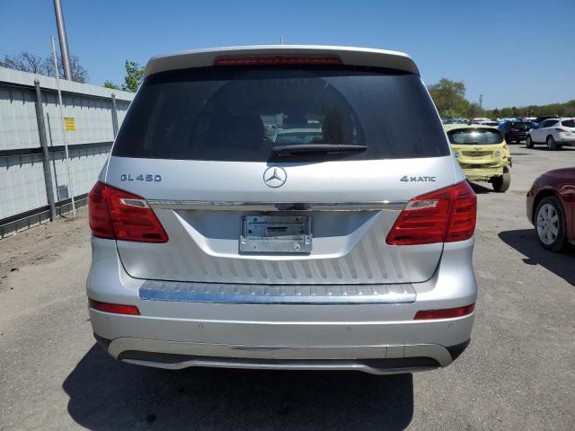 4JGDF7CE3DA259285 - 2013 MERCEDES-BENZ GL-CLASS 450 4MATIC SILVER photo 6