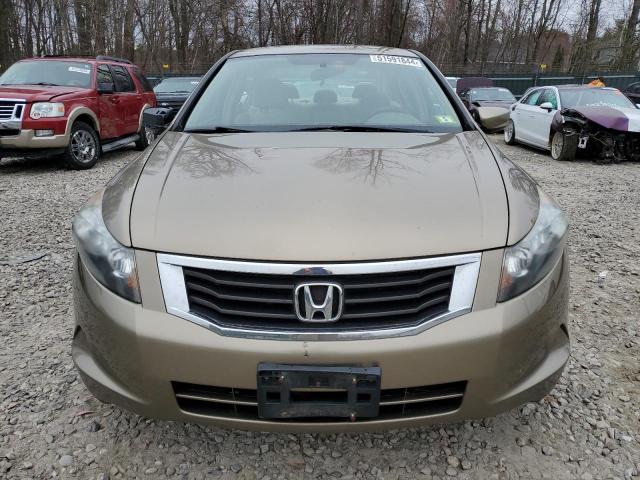 1HGCP26329A064670 - 2009 HONDA ACCORD LX CREAM photo 5