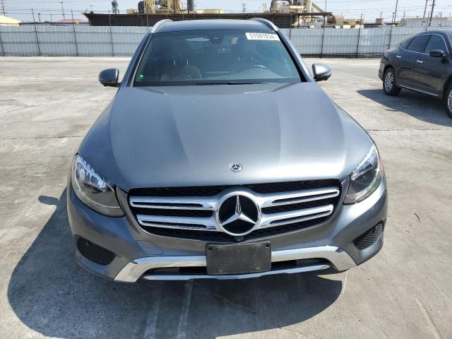 WDC0G4JB2JV096652 - 2018 MERCEDES-BENZ GLC 300 GRAY photo 5