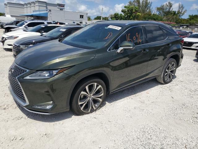 2T2HZMAA7NC260203 - 2022 LEXUS RX 350 GREEN photo 1