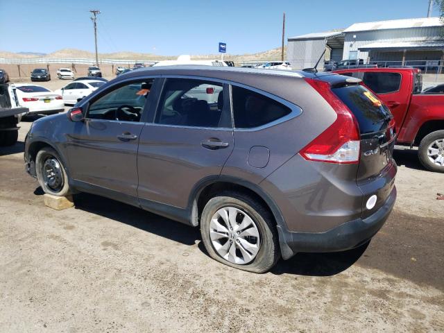 2HKRM4H76EH657027 - 2014 HONDA CR-V EXL GRAY photo 2