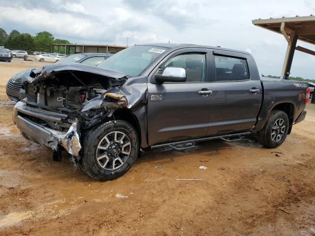 5TFAY5F10LX934536 - 2020 TOYOTA TUNDRA CREWMAX 1794 GRAY photo 1