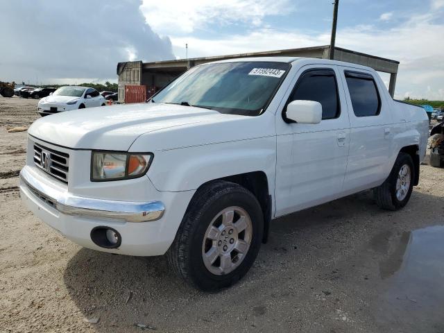 2HJYK165X8H528721 - 2008 HONDA RIDGELINE RTL WHITE photo 1