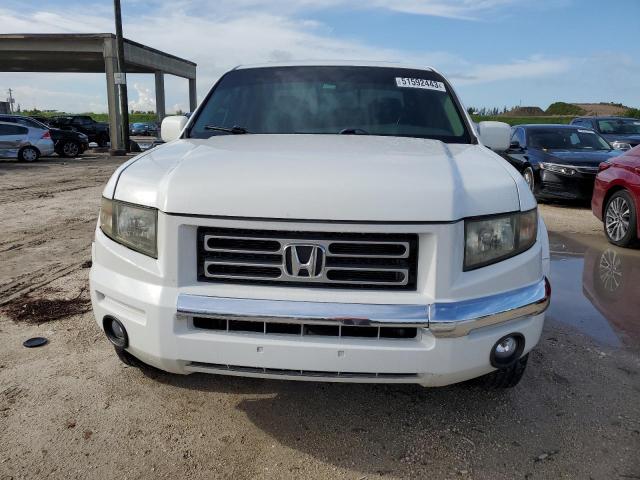 2HJYK165X8H528721 - 2008 HONDA RIDGELINE RTL WHITE photo 5