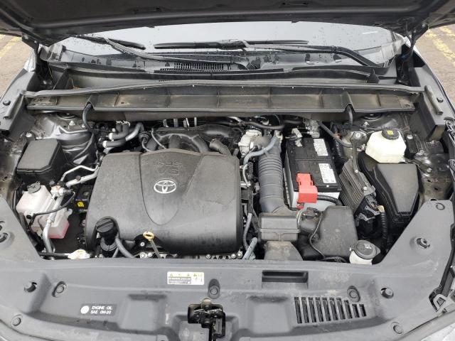 5TDGZRBH4MS554771 - 2021 TOYOTA HIGHLANDER XLE GRAY photo 12