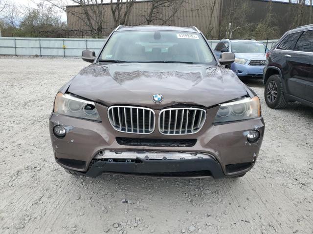 5UXWX5C56BL701443 - 2011 BMW X3 XDRIVE28I BROWN photo 5