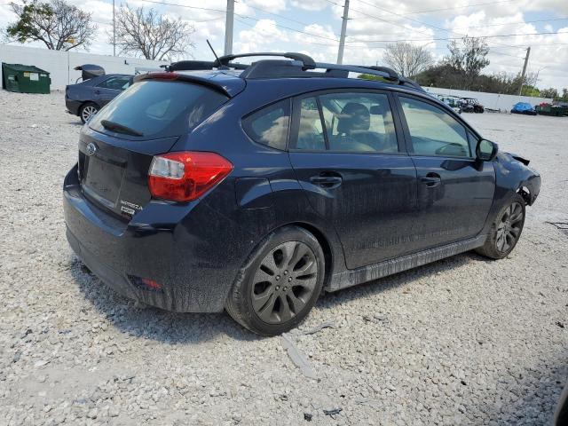 JF1GPAL61EH311094 - 2014 SUBARU IMPREZA SPORT PREMIUM BLUE photo 3