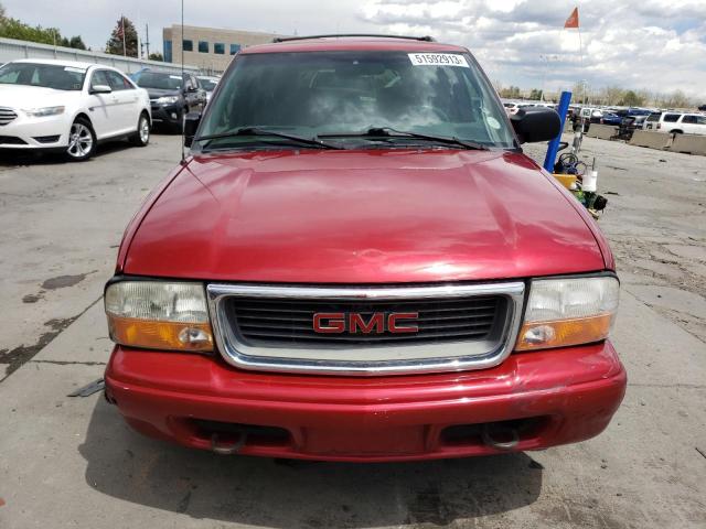 1GKDT13W4Y2119107 - 2000 GMC JIMMY / EN RED photo 5