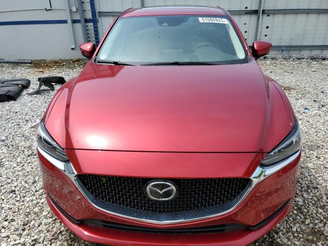 JM1GL1TY1J1323174 - 2018 MAZDA 6 GRAND TOURING MAROON photo 5