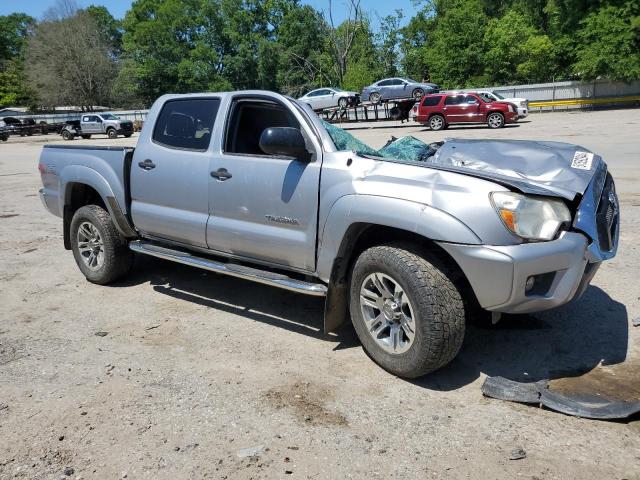 5TFJU4GN7FX080642 - 2015 TOYOTA TACOMA DOUBLE CAB PRERUNNER SILVER photo 4