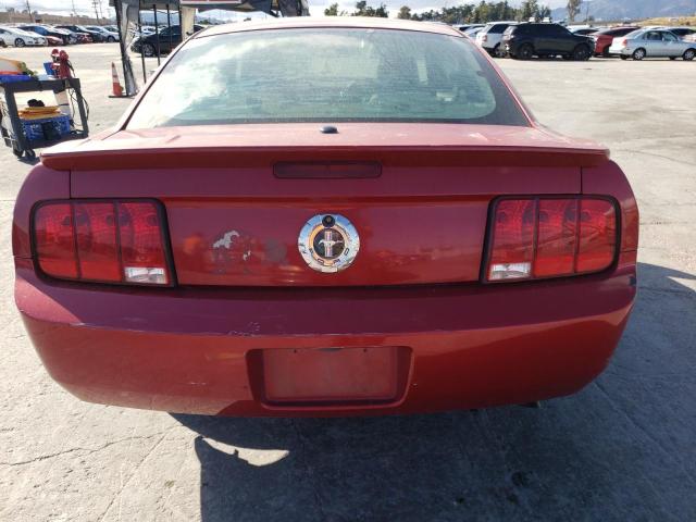 1ZVHT80N385115479 - 2008 FORD MUSTANG RED photo 6