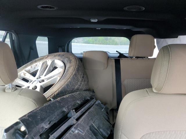 1FM5K8B88HGE27619 - 2017 FORD EXPLORER WHITE photo 10