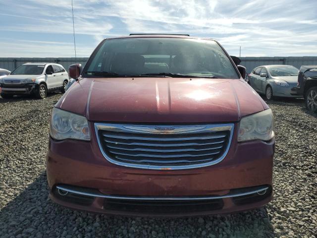 2C4RC1BG5ER342426 - 2014 CHRYSLER TOWN & COU TOURING BURGUNDY photo 5