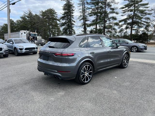 WP1AF2AY5KDA80277 - 2019 PORSCHE CAYENNE TURBO GRAY photo 3