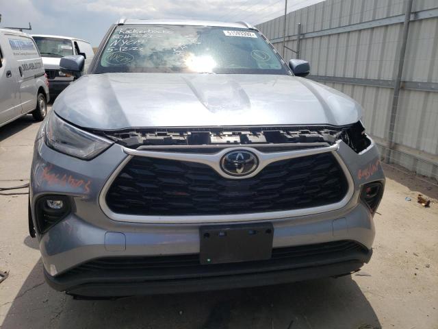 5TDHZRBH5MS083315 - 2021 TOYOTA HIGHLANDER XLE Mavi foto 9