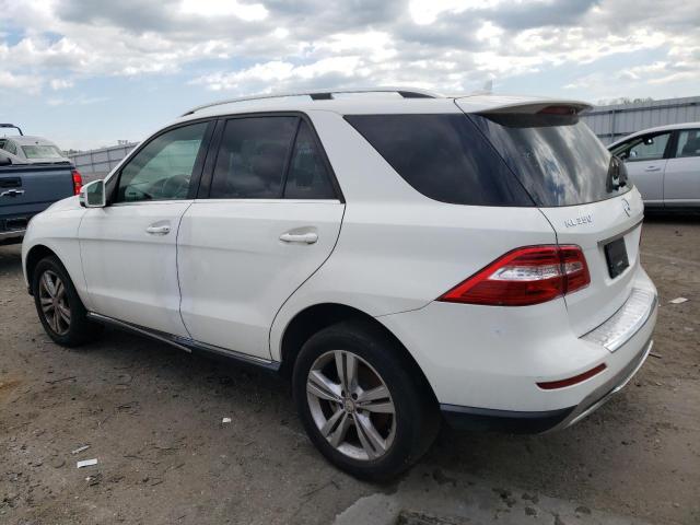 4JGDA5HB5FA613375 - 2015 MERCEDES-BENZ ML 350 4MATIC WHITE photo 2