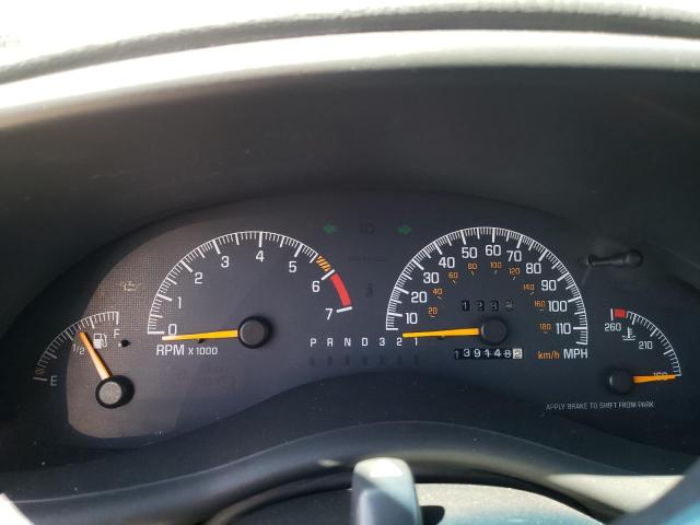 1G2WR52111F127703 - 2001 PONTIAC GRAND PRIX GTP SILVER photo 9