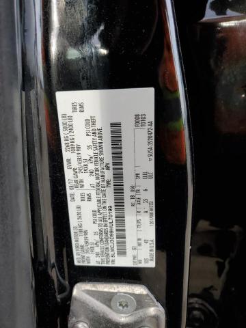 5LMCJ3D99HUL70199 - 2017 LINCOLN MKC RESERVE BLACK photo 12