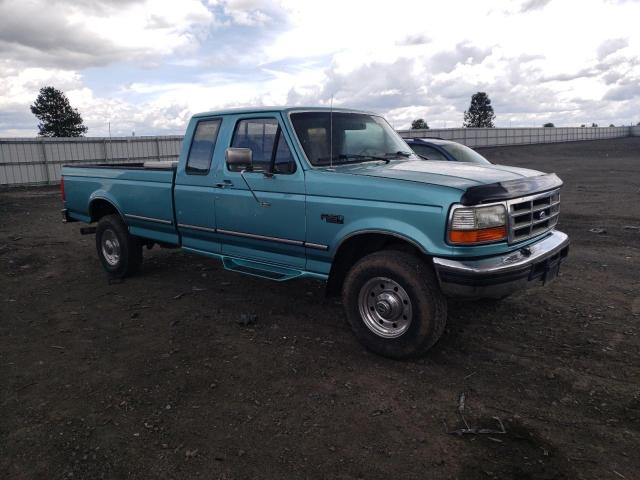 1FTHX26G2VEB50748 - 1997 FORD F250 TURQUOISE photo 4