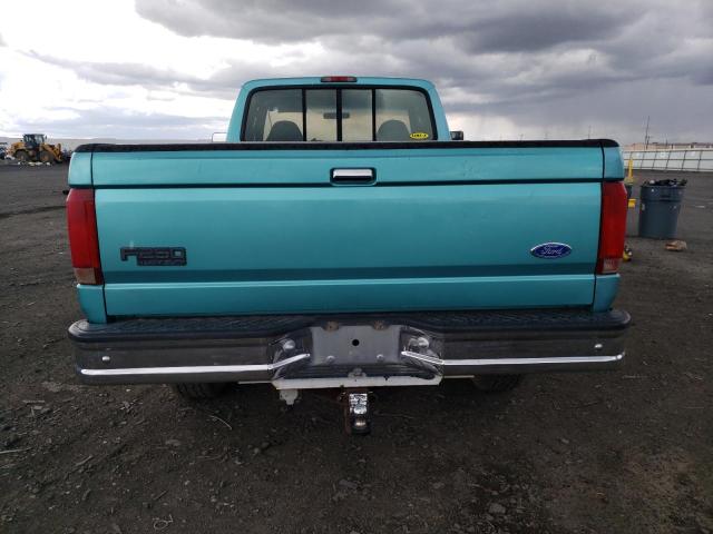 1FTHX26G2VEB50748 - 1997 FORD F250 TURQUOISE photo 6