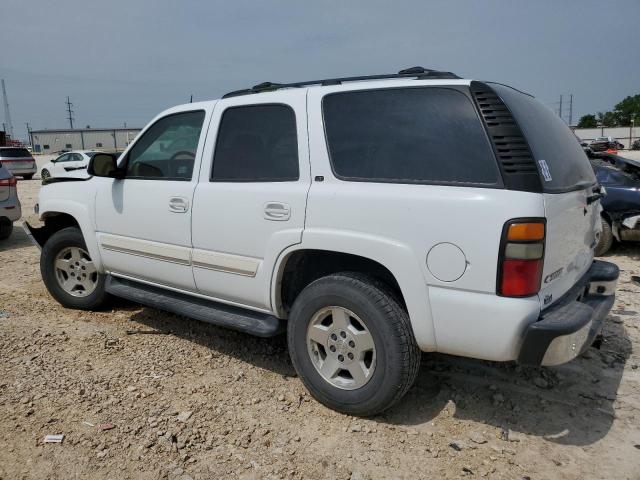 1GNEC13T35R214063 - 2005 CHEVROLET TAHOE C1500 WHITE photo 2