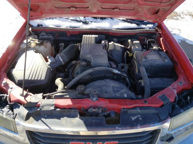 1GTCS148468257895 - 2006 GMC CANYON RED photo 11