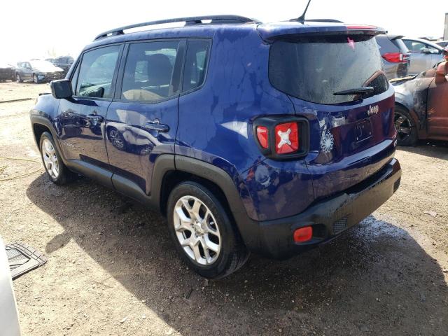 ZACCJABB4HPG65276 - 2017 JEEP RENEGADE LATITUDE BLUE photo 2