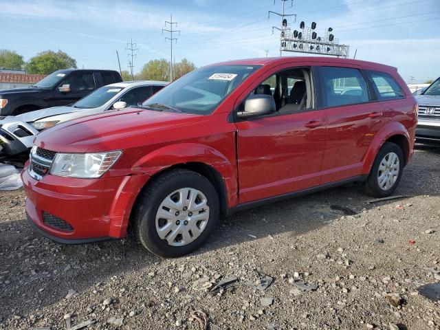 3C4PDCAB9FT510220 - 2015 DODGE JOURNEY SE RED photo 1